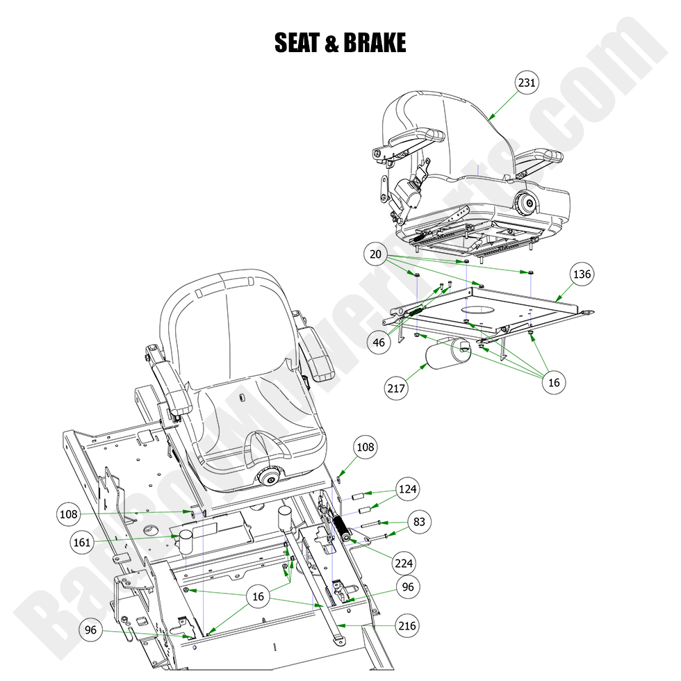 2023 Renegade - Gas Seat & Brake
